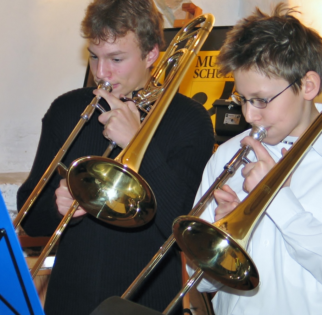 Blechblasinstrumente - Posaunen